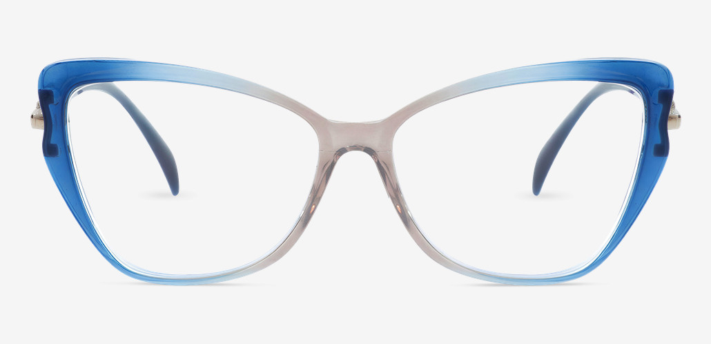 Blake Blue Cat Eye Glasses