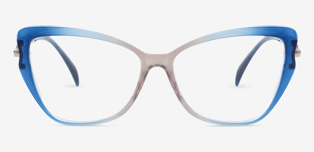 Blake Blue Cat Eye Glasses