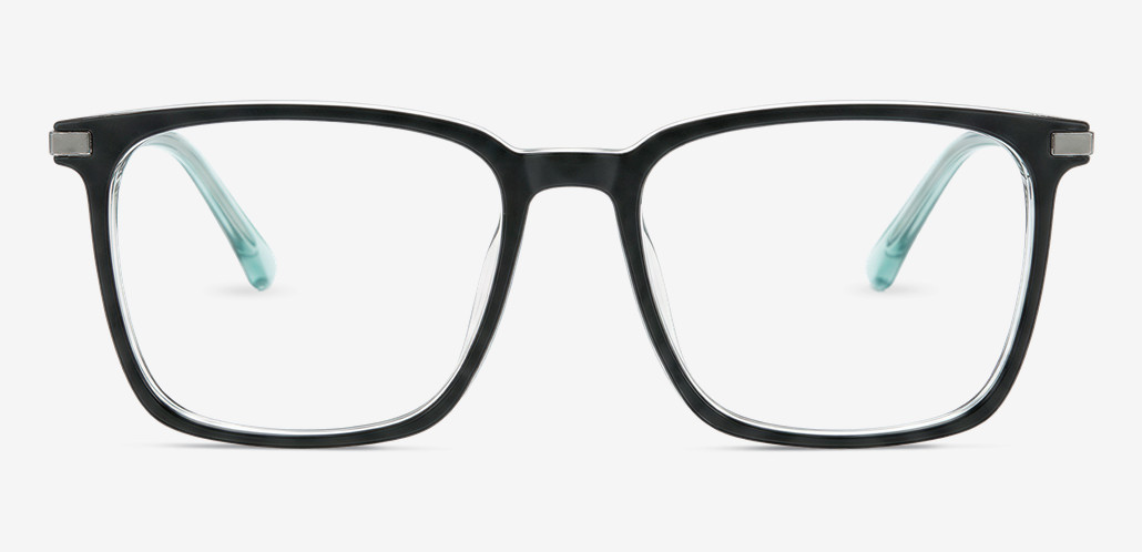 Rebus Gafas Cuadradas Verdes