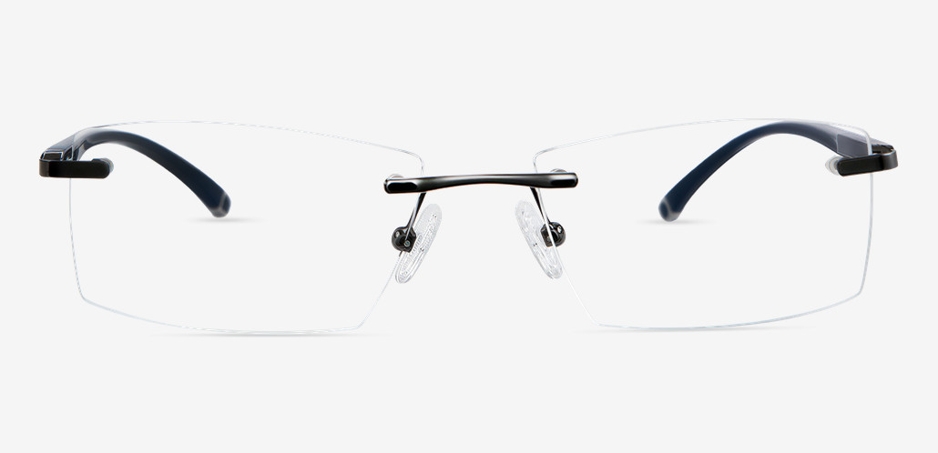Lucien Gafas Rectangulares Grises