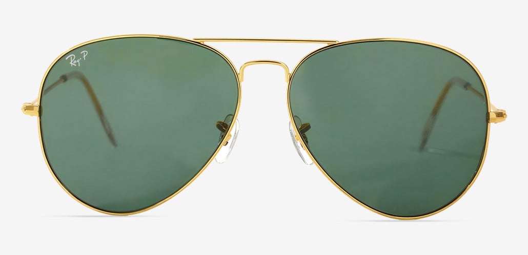 Gusta Occhiali da sole Aviator Dorati