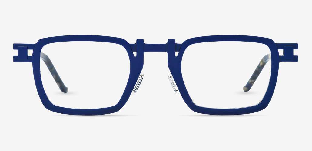 Jeremy Blue Square Glasses