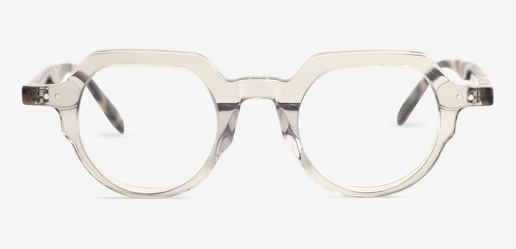 Scarlett Gray Round Glasses