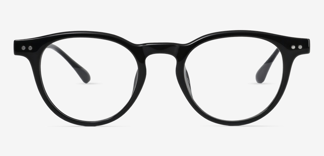 Monroe Gafas Redondas Negras
