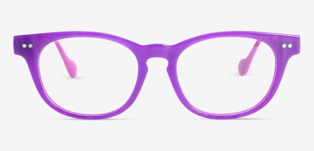 Hardy Gafas Cuadradas Moradas