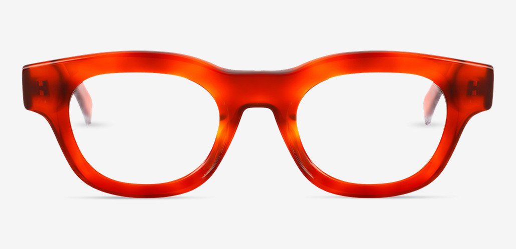 Motley Red Square Glasses