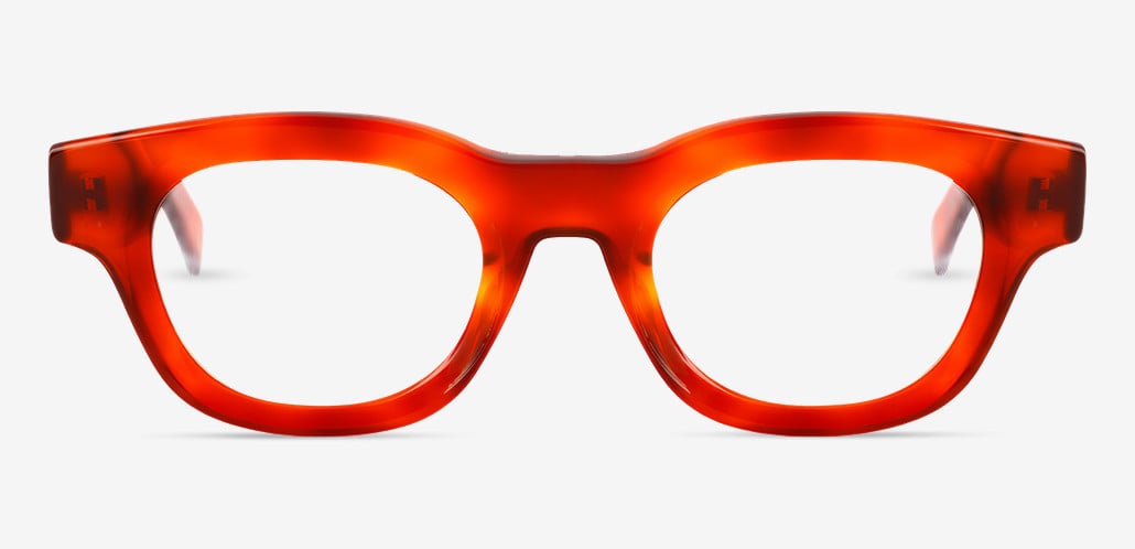 Motley Red Square Glasses