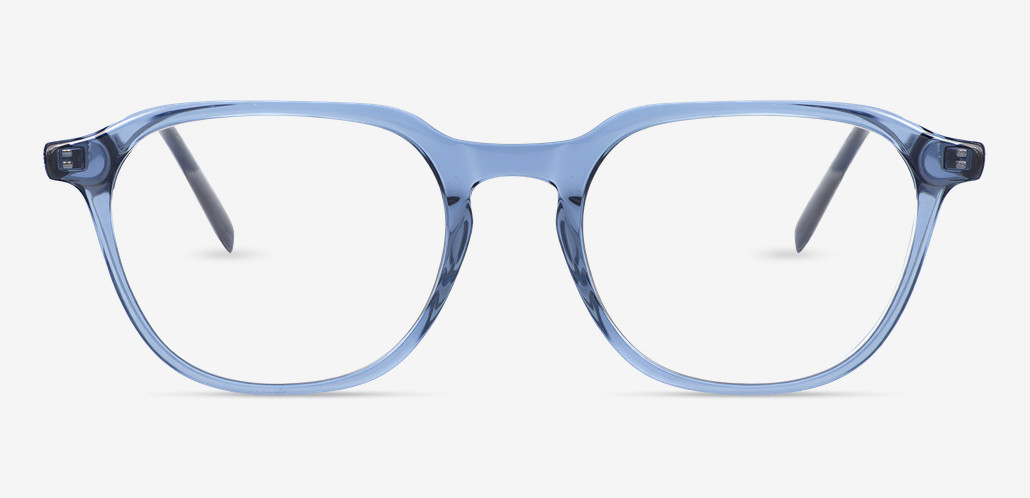 Bertha Blue Square Glasses
