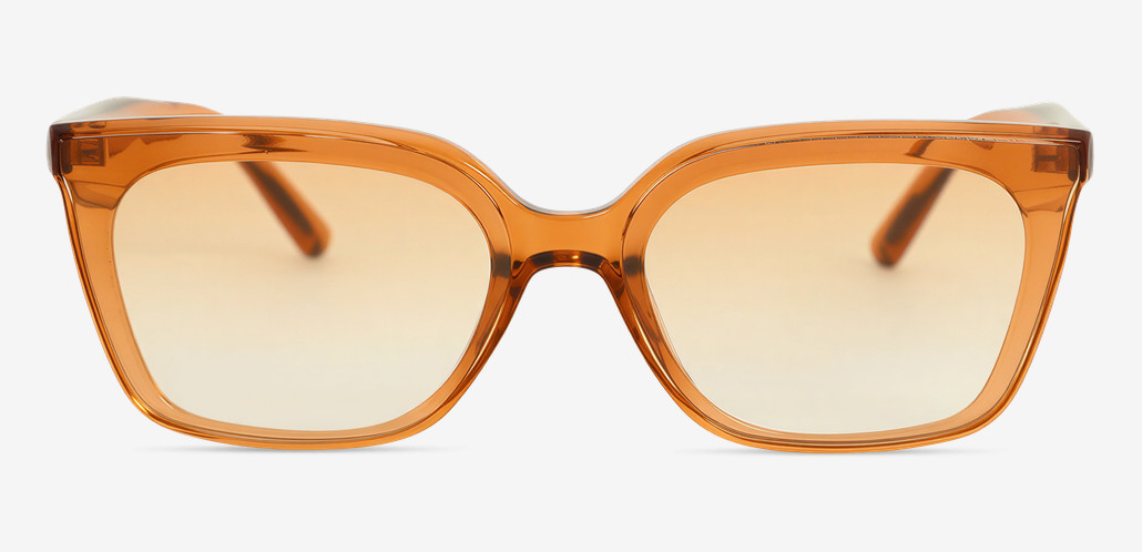Carter Orange Square Sunglasses