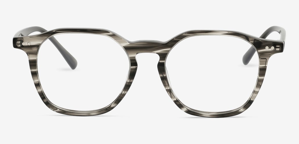 Evelyn Gafas Cuadradas Grises