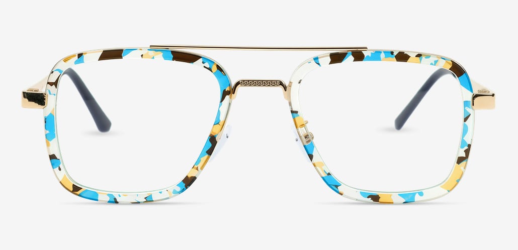 Hetty Occhiali Aviator Blu