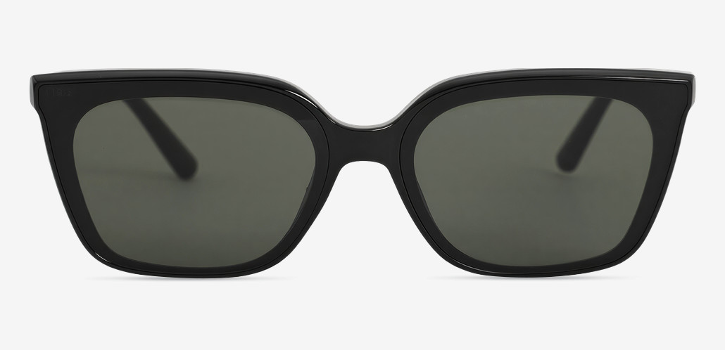 Carter Gafas de sol Cuadradas Negras