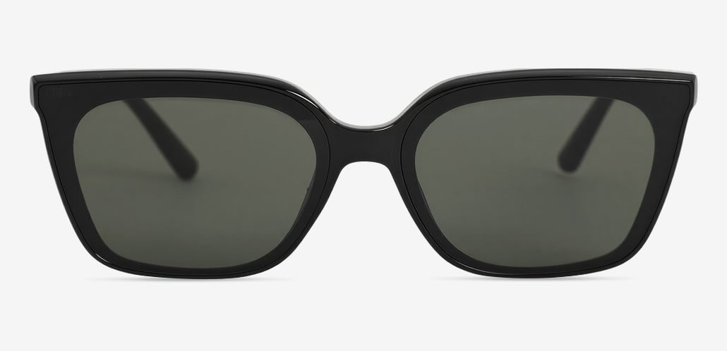 Carter Gafas de sol Cuadradas Negras