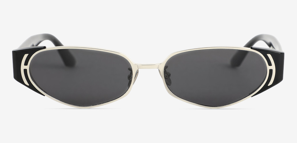 Wood Gafas de sol Cat Eye Negras