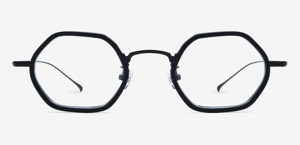 Kelsen Gafas Geométricas Negras