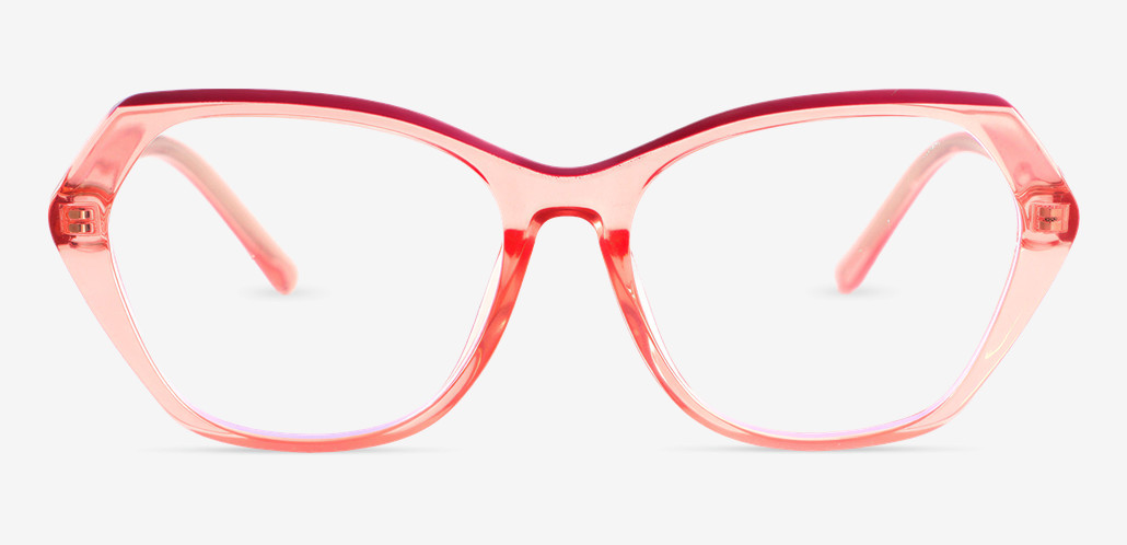 Eddie Red Cat Eye Glasses