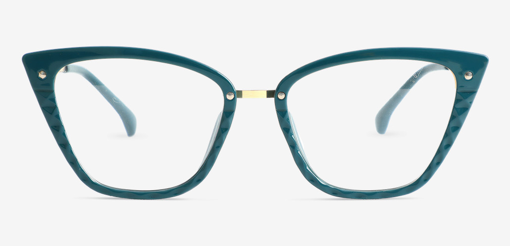 Daphne Green Cat Eye Glasses