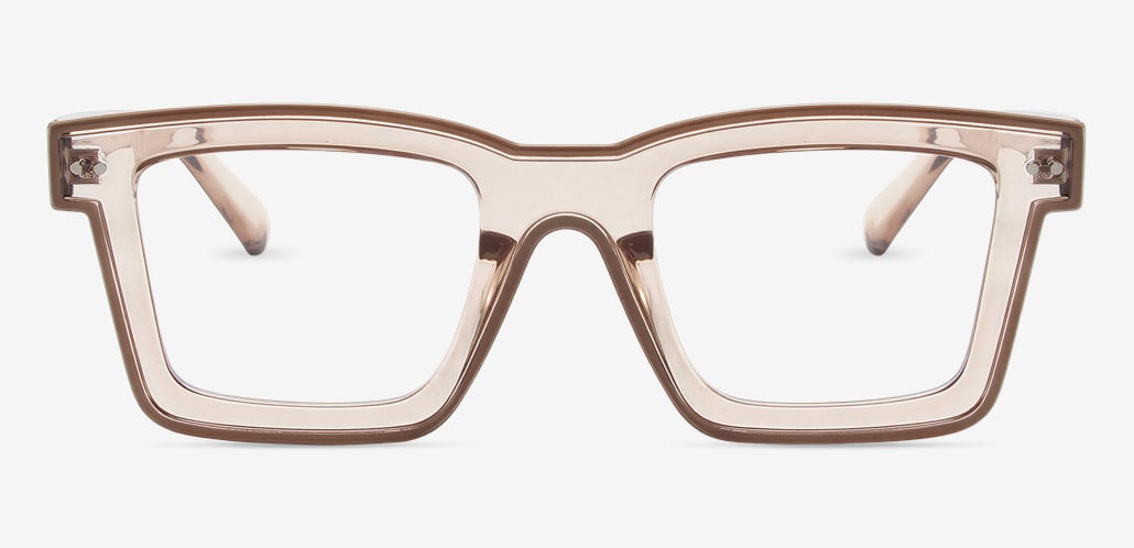 Bronte Gafas Cuadradas Marrones