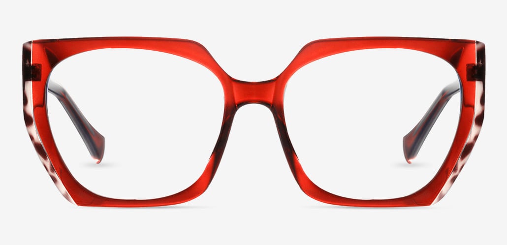 Sophy Gafas Cuadradas Rojas