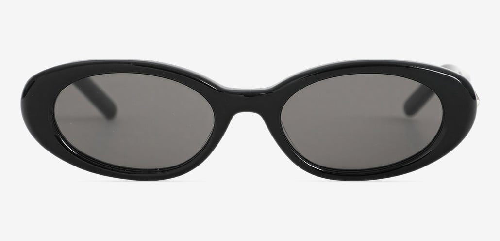 Hannah Gafas de sol Ovaladas Negras