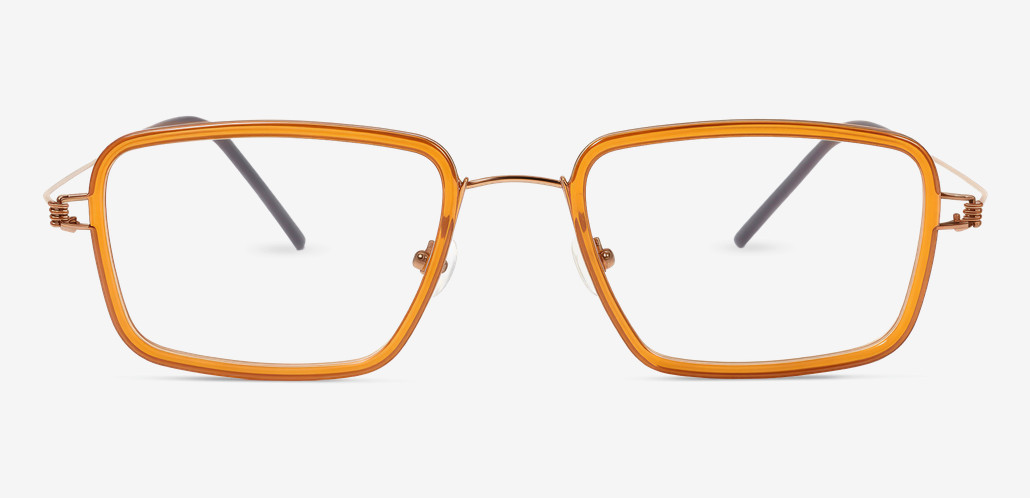 Roland Brown Rectangle Glasses