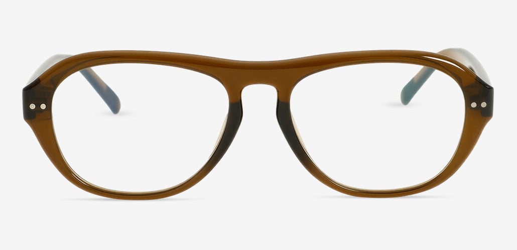 Eleanor Brown Aviator Glasses