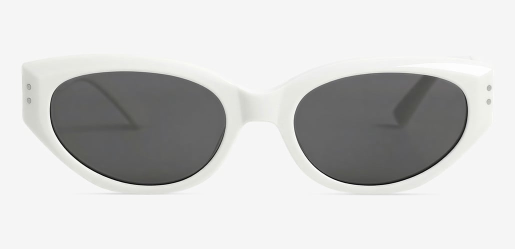 Young Gafas de sol Cat Eye Blancas