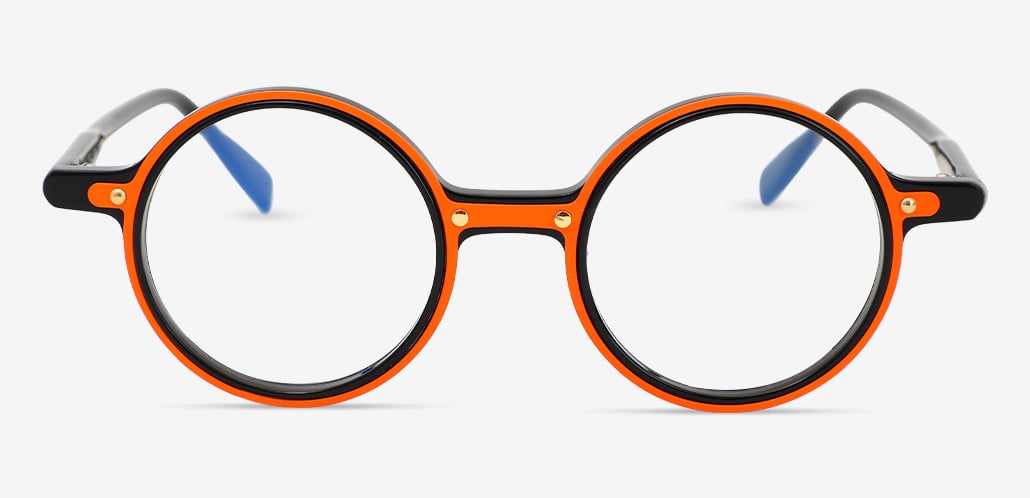 Mira Gafas Redondas Negras