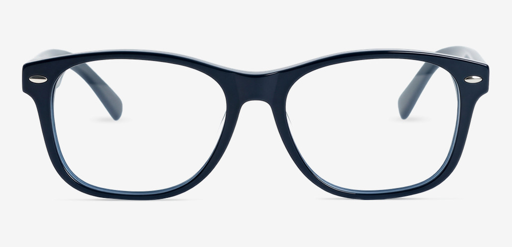 Morris Gafas Cuadradas Azules
