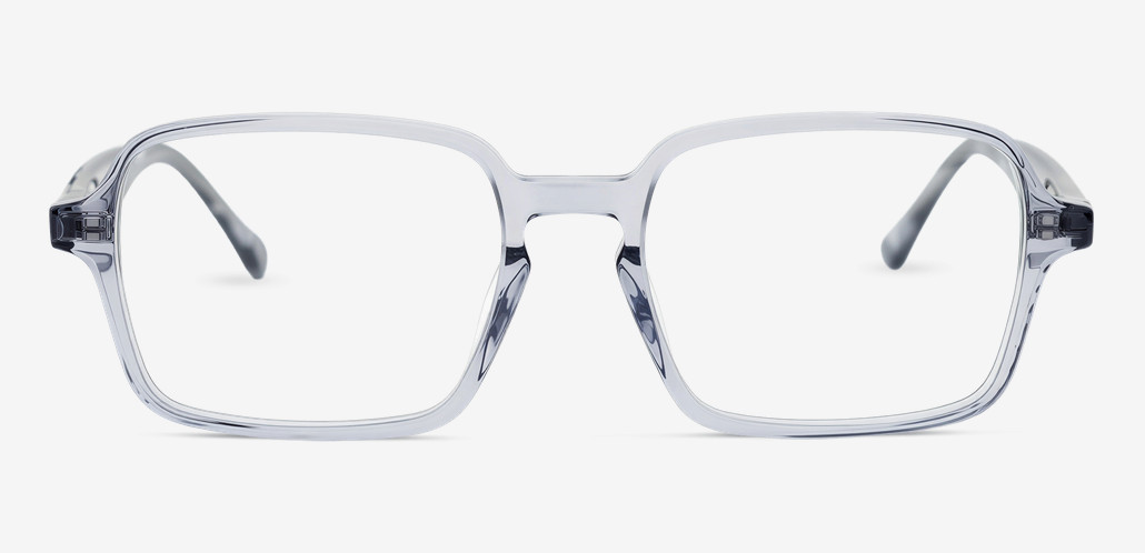 Hamilton Gray Rectangle Glasses