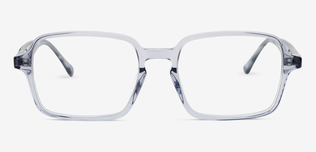 Hamilton Gray Rectangle Glasses