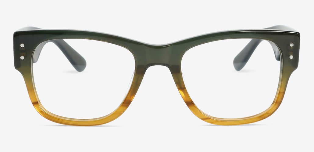 Simmons Green Square Glasses