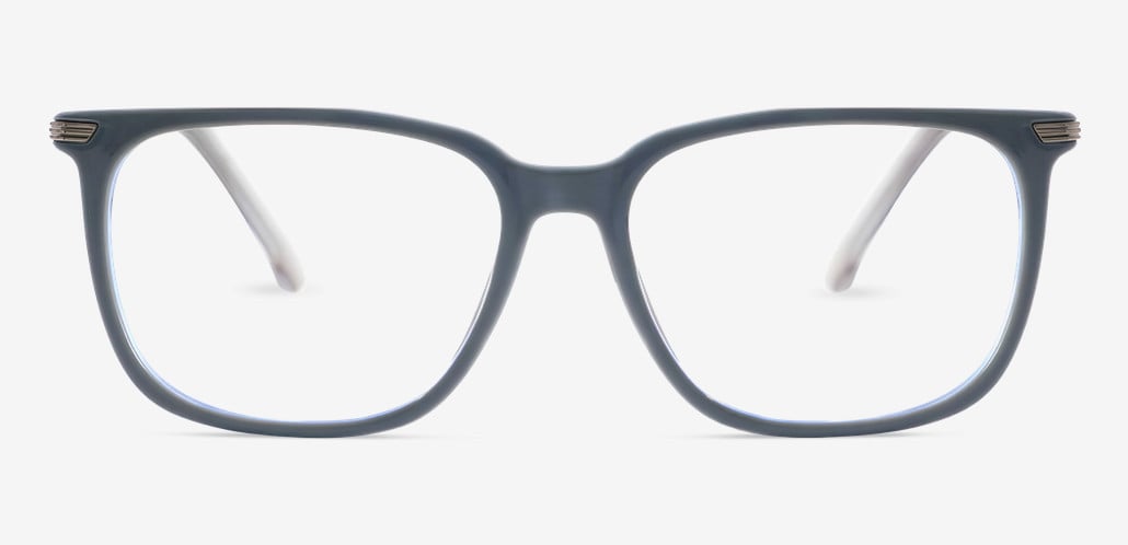 Besseme Gray Square Glasses