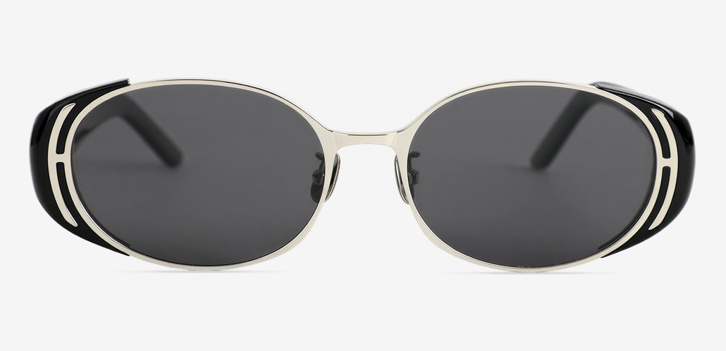 Lewis Gafas de sol Ovaladas Negras