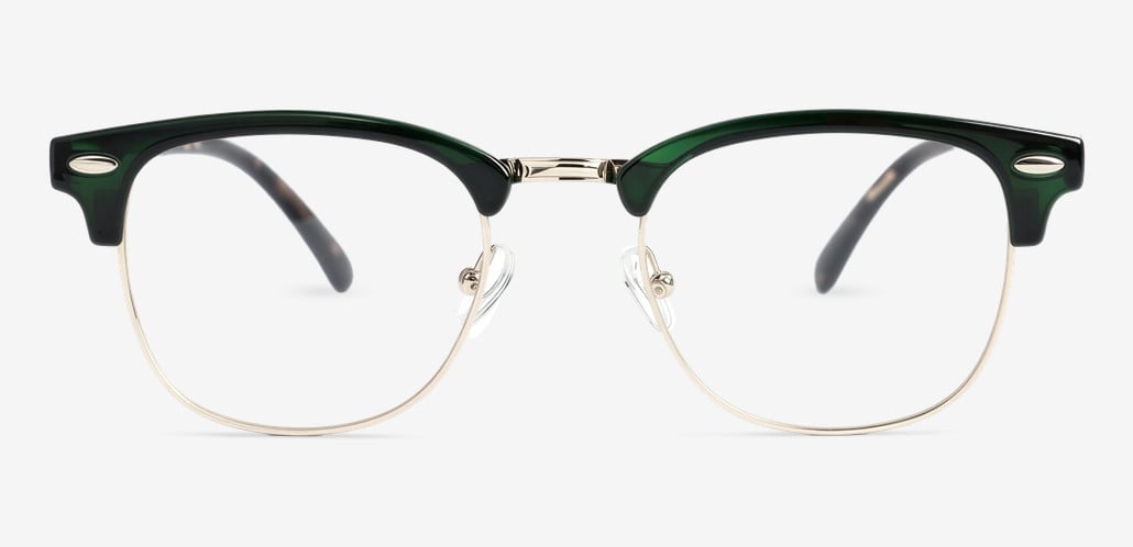 Noel Gafas Browline Verdes