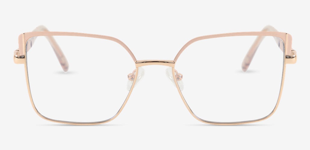 Gennie Gafas Cuadradas Rosas