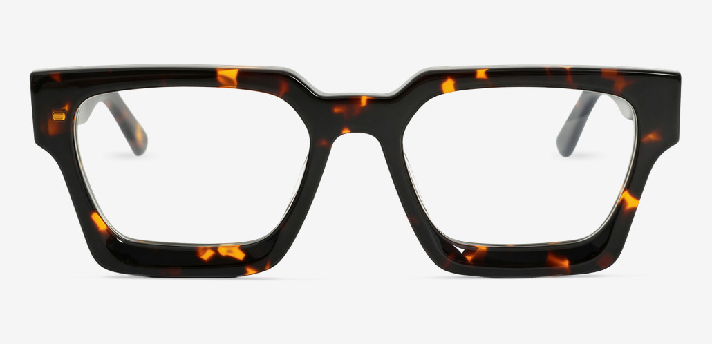 Myers Tortoise Square Glasses