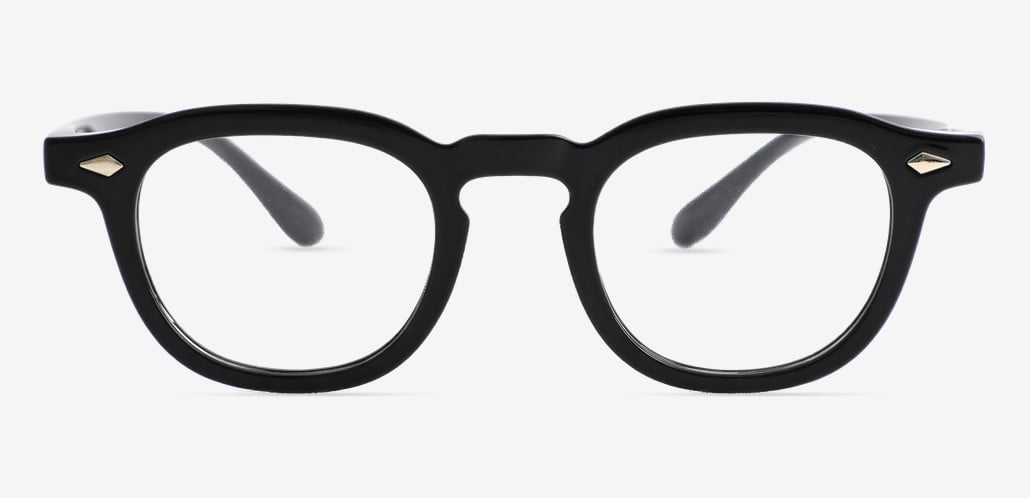 Jesse Black Square Glasses