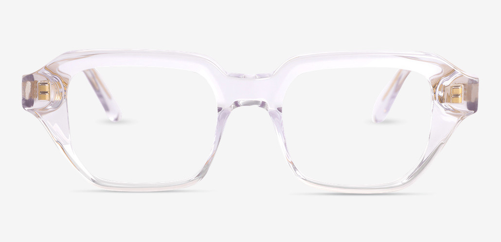 Eudor Gafas Cuadradas Transparentes