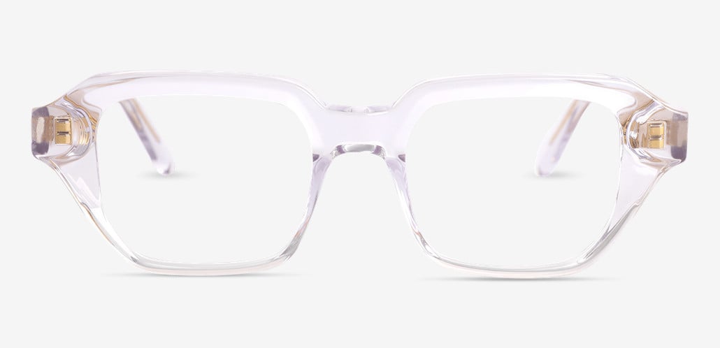 Eudor Gafas Cuadradas Transparentes