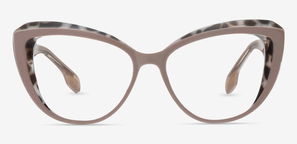 Rockefelle Gray Cat Eye Glasses