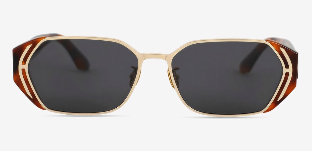 Wright Gafas de sol Rectangulares Carey
