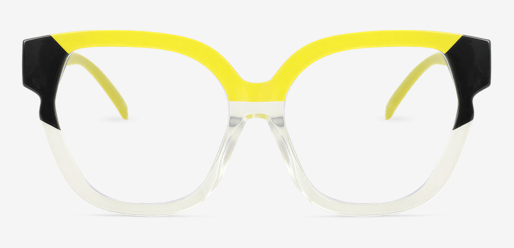 Louise Gafas Cuadradas Amarillas