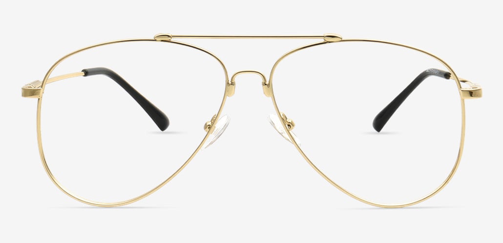 Samson Occhiali Aviator Dorati
