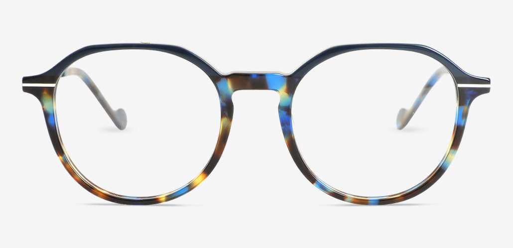 Fowler Gafas Redondas Azules