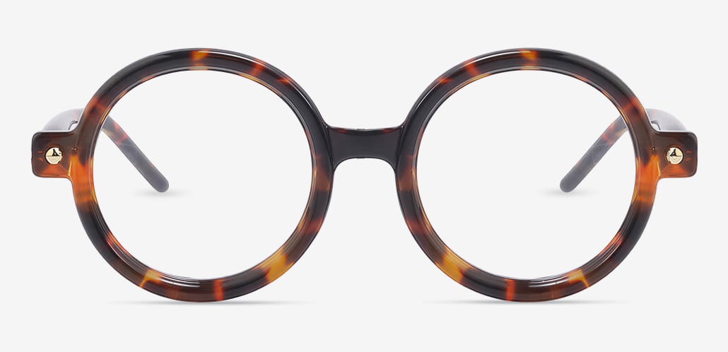 Chava Lunettes Rondes Écaille