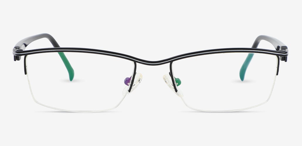 Listener Gafas Rectangulares Negras