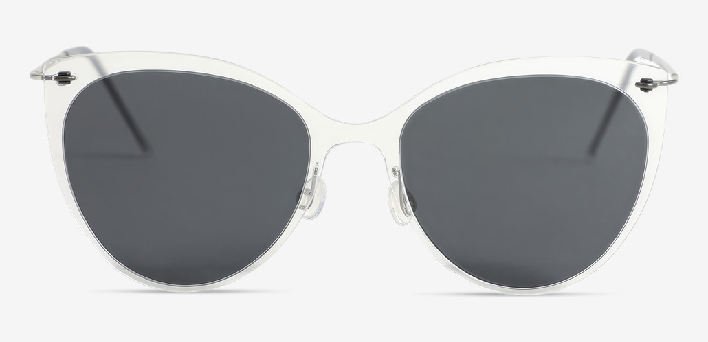 Augus Clear Cat Eye Sunglasses