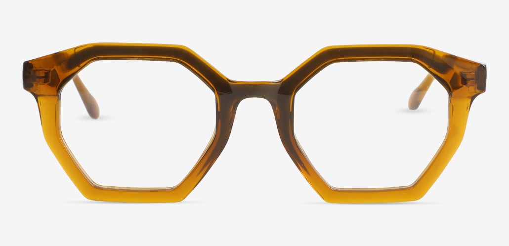Edmond Gafas Geométricas Marrones