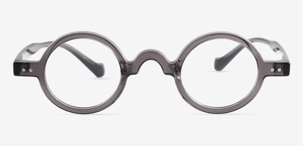 Ron Gray Round Glasses